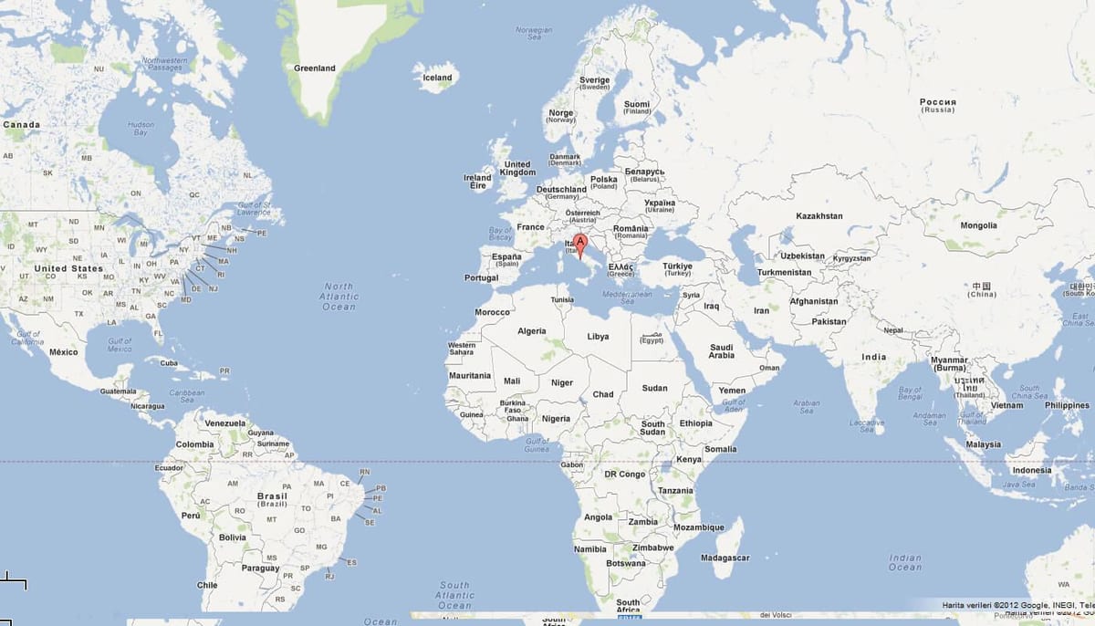 Vaticà mapa del món