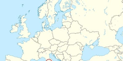 Mapa de la ciutat del Vaticà europa